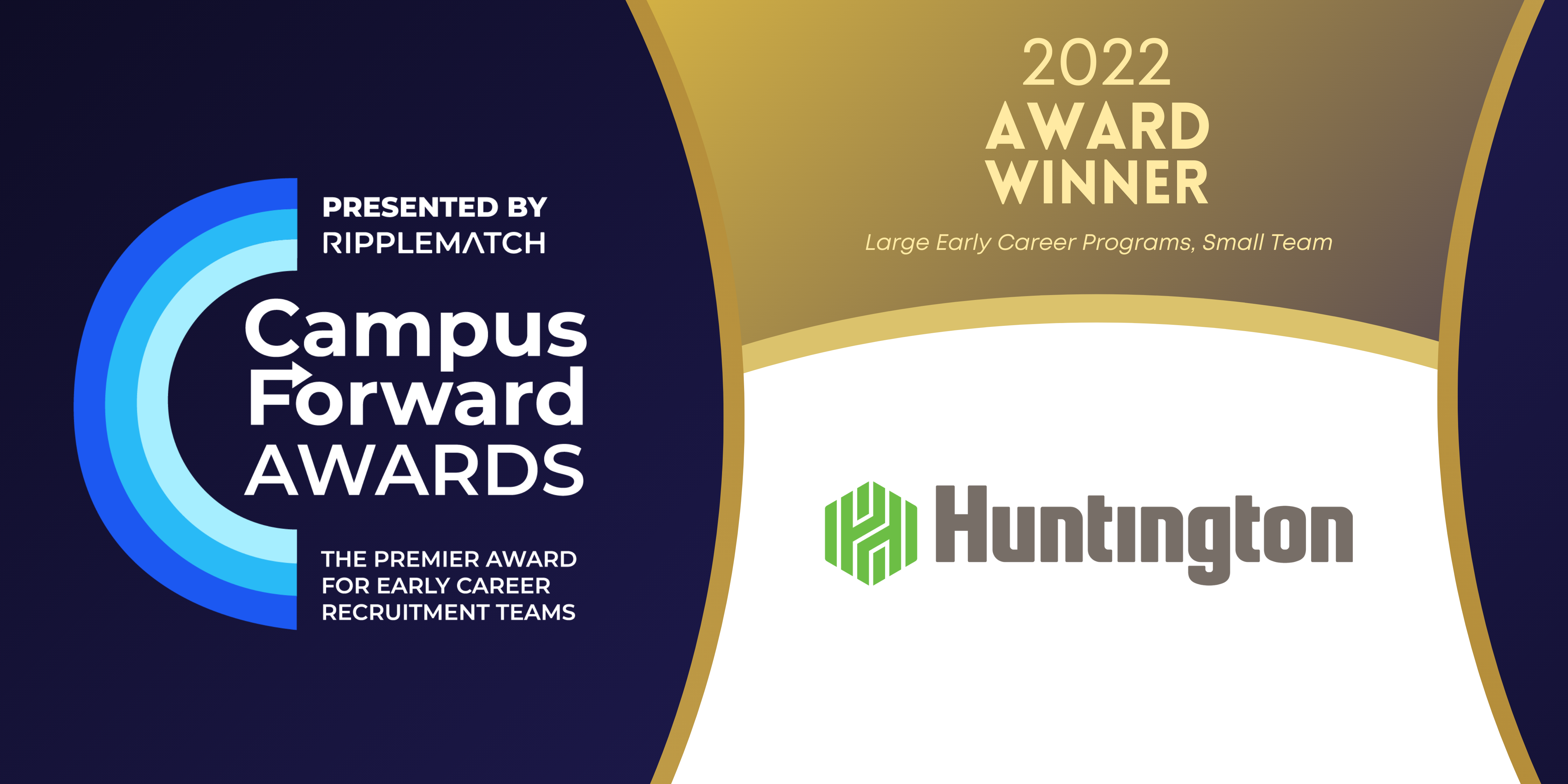 Huntington National Bank is a Campus Forward Award Winner 2022